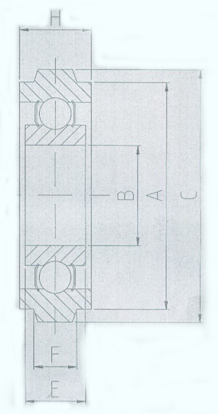 STB0482 非標(biāo)導(dǎo)鏈輪軸承 尺寸：40*100*91*30 產(chǎn)品編號:STB0482